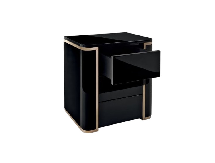 Fendi Mercury bedside cabinet в интерьере