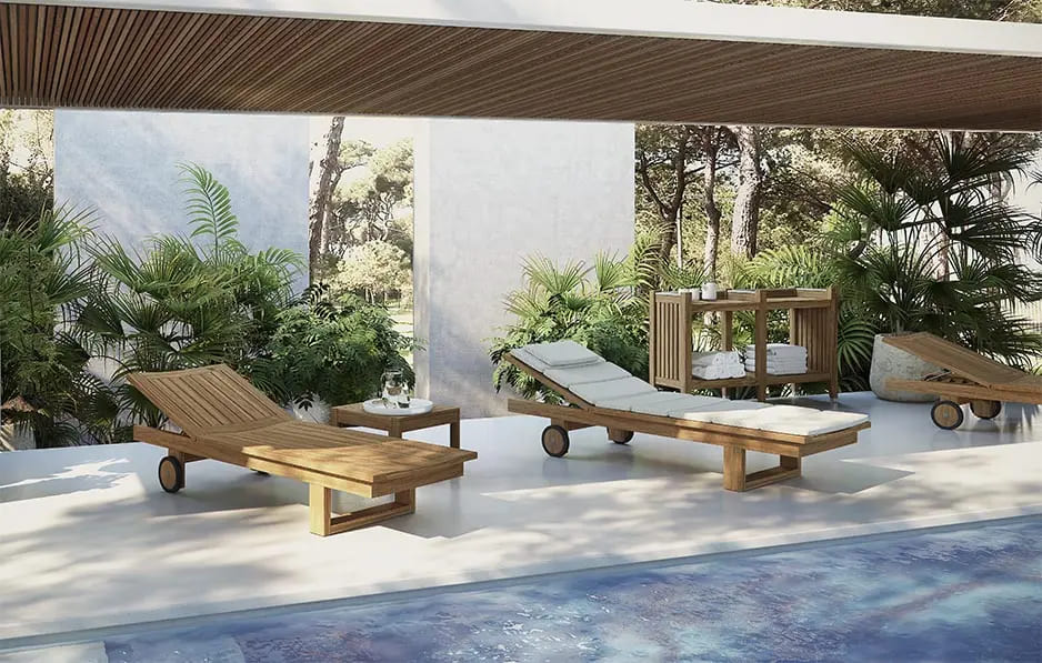 Lounge chair Atmosphera Desert DE.LT.TK в интерьере