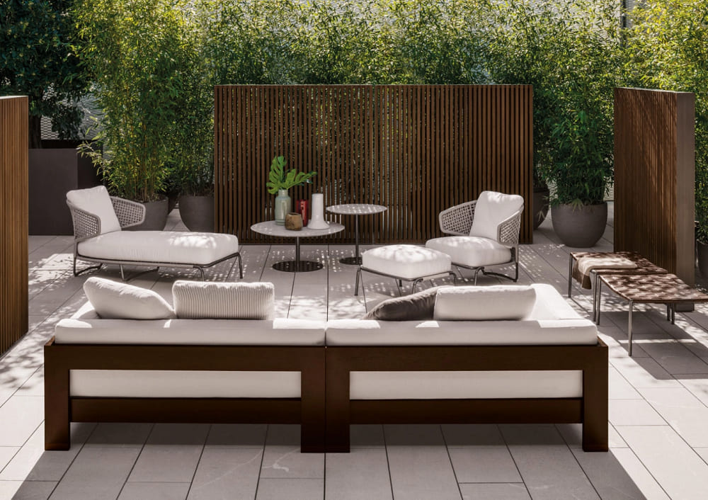 Lounger Minotti Aston в интерьере