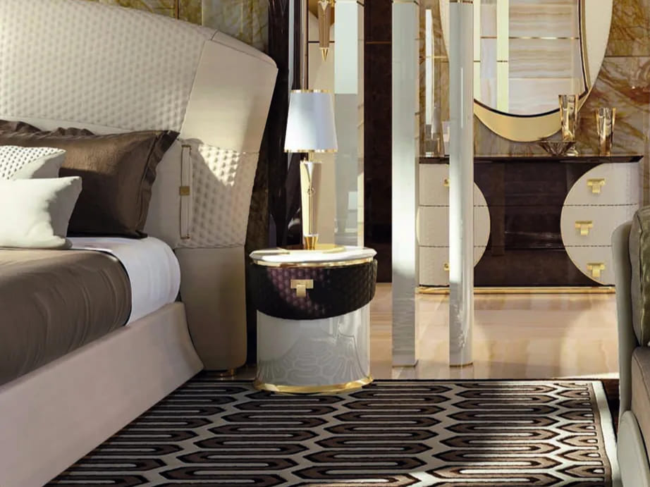 Turri Vogue bedside table в интерьере