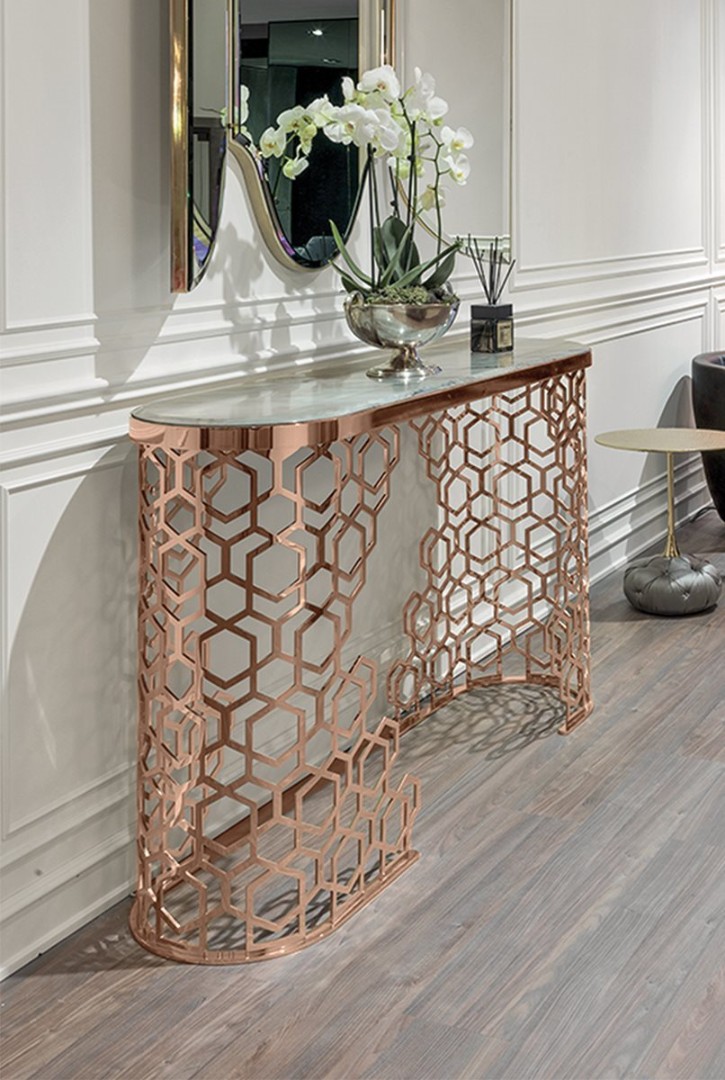Console Longhi Manfred в интерьере