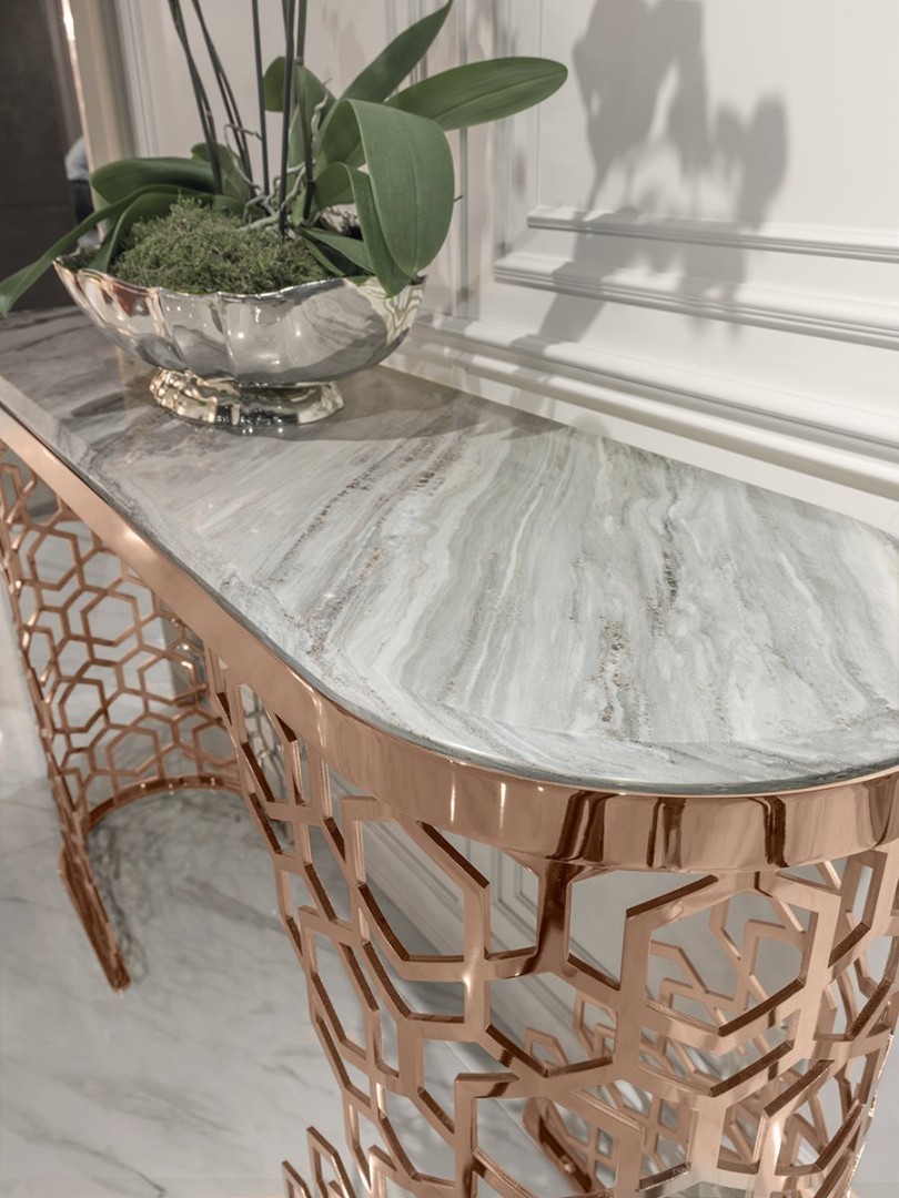 Console Longhi Manfred в интерьере