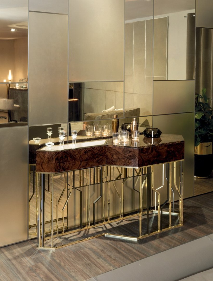 Console Longhi Ginza Evo в интерьере