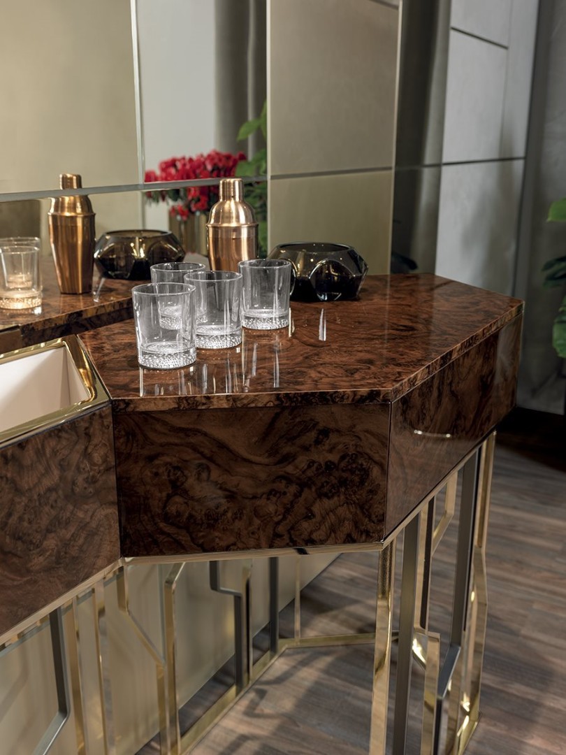 Console Longhi Ginza Evo в интерьере