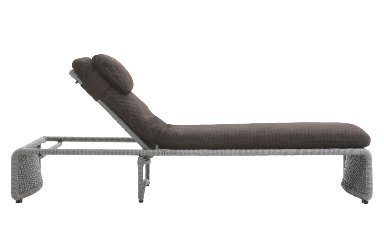 Sunbed Minotti Halley в интерьере