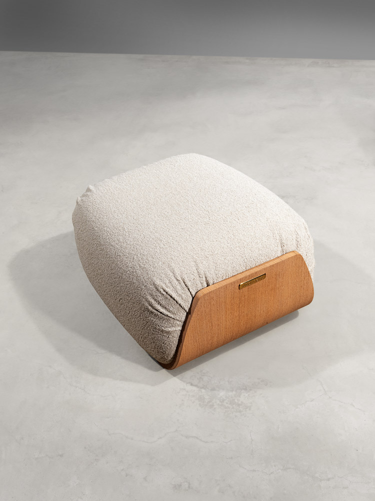 Outdoor pouf Visionnaire Kathryn в интерьере