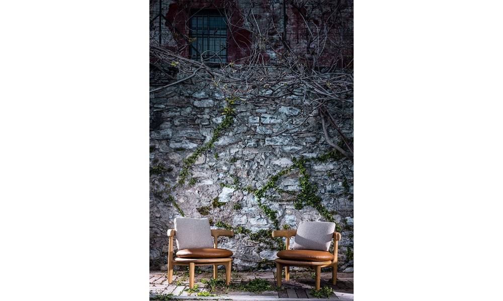 Outdoor armchair Baxter Himba