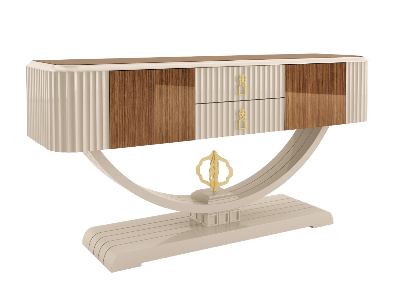 Console Bruno Zampa Swing в интерьере