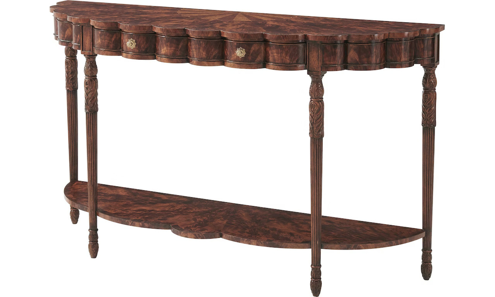 Console Theodore Alexander The Lobed