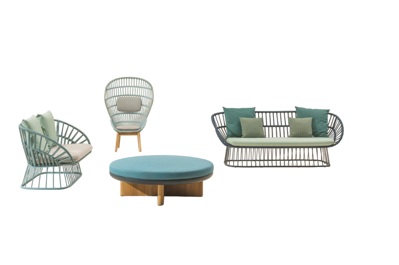 Outdoor armchair KETTAL Cala в интерьере