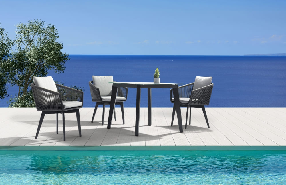 Outdoor chair COUTURE Jardin Diva в интерьере