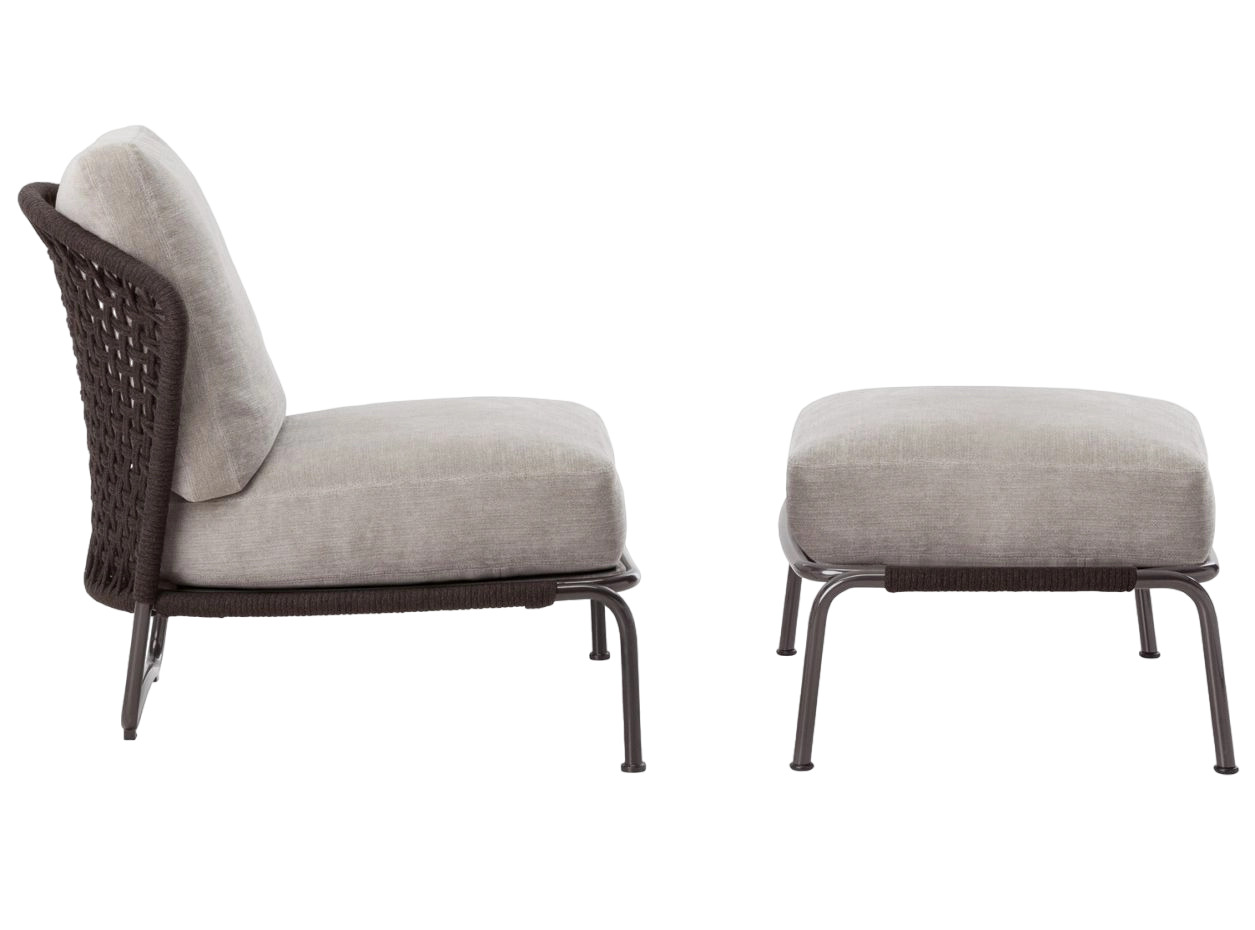 Outdoor pouf Minotti Aston в интерьере