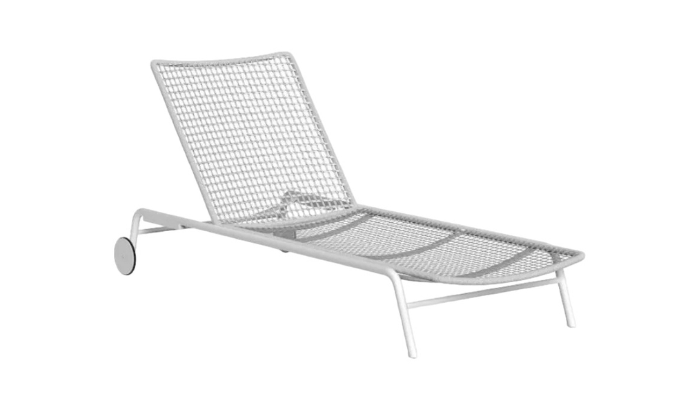 Lounge chair Talenti Moon Alu