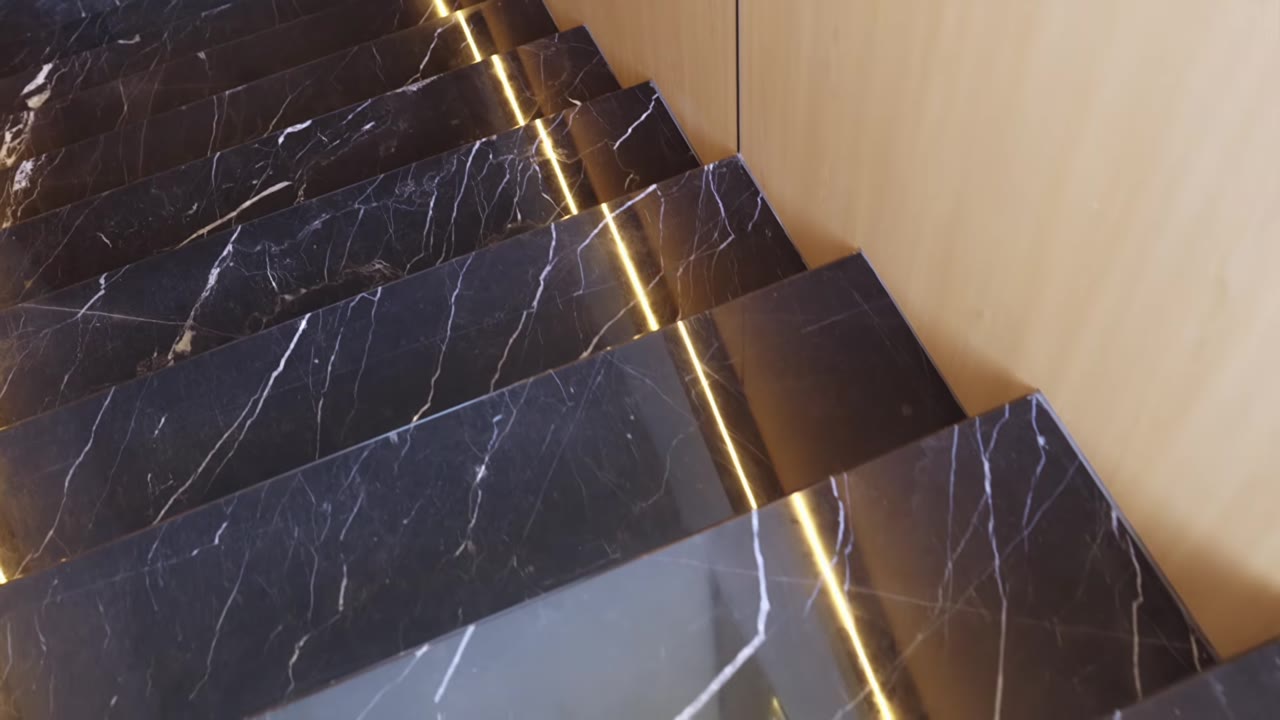 Marble staircase