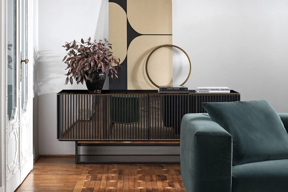 Gallotti&Radice 5th Avenue TV cabinet в интерьере