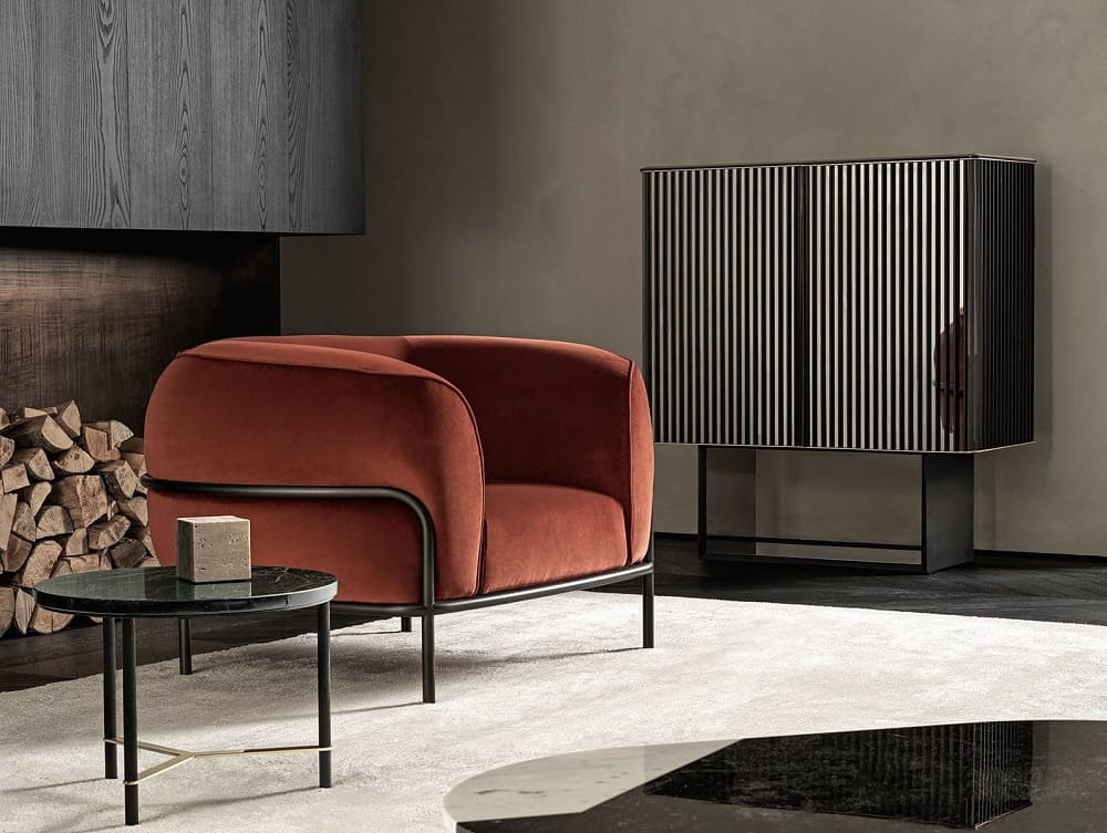 Gallotti&Radice 5th Avenue Wine Cabinet в интерьере