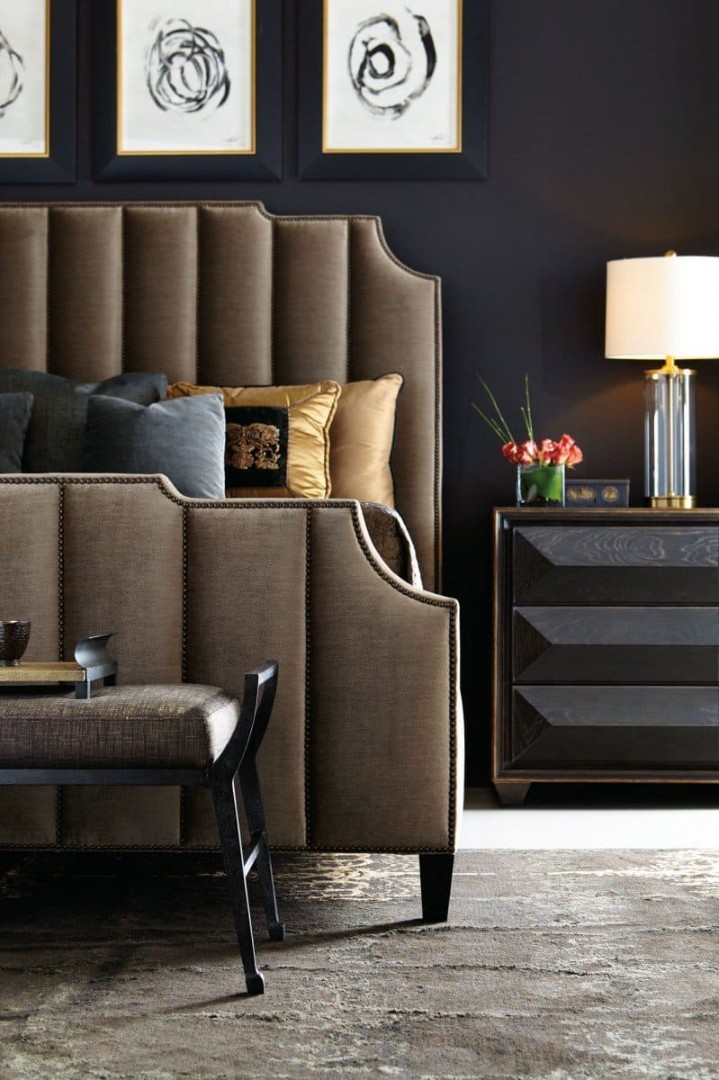 Bernhardt Bayonne Bed в интерьере