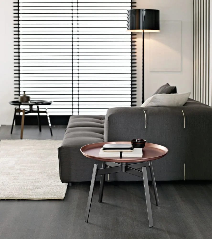Corner table B&B Italia Husk в интерьере