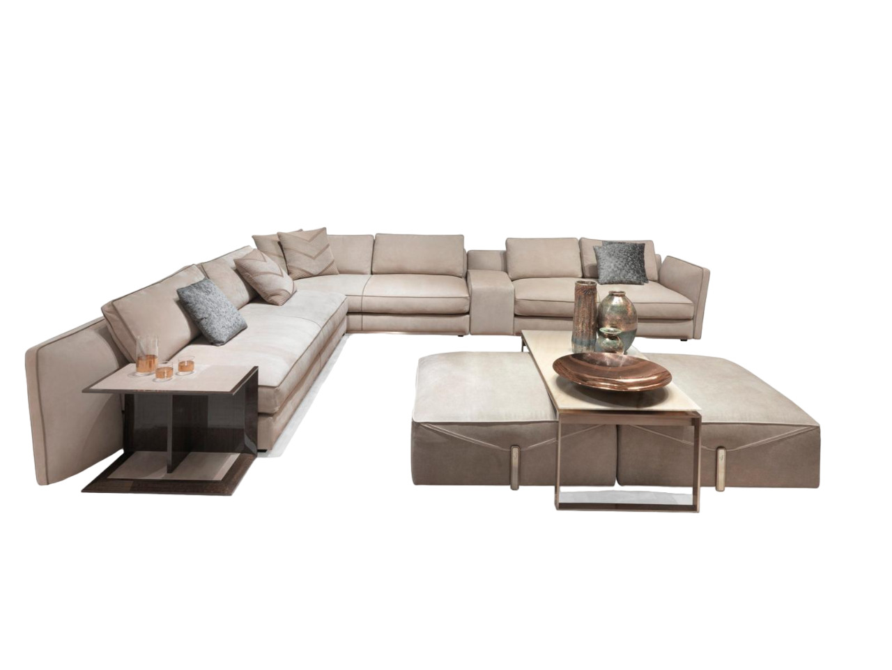 Pouffe Visionnaire Bastian в интерьере