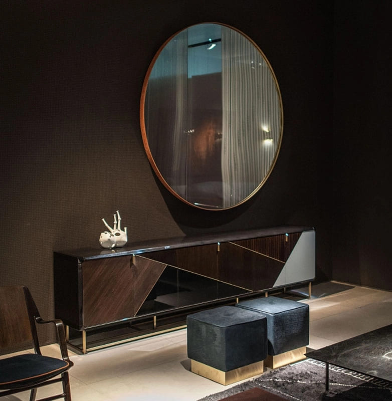 Baxter Wireframe TV cabinet в интерьере