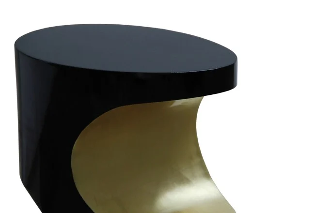 Corner table Brabbu Bryce в интерьере