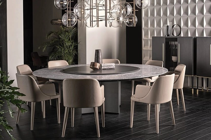 Gallotti&Radice Yol Sect Dining Table в интерьере