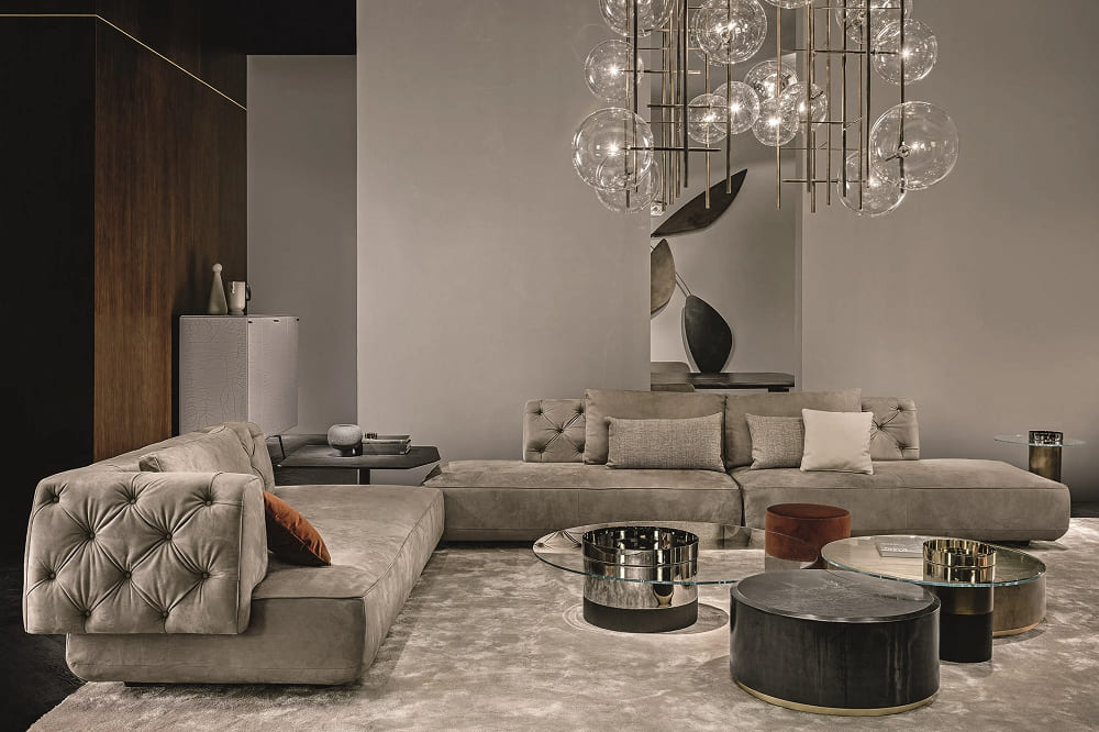 Gallotti&Radice Haumea coffee table в интерьере