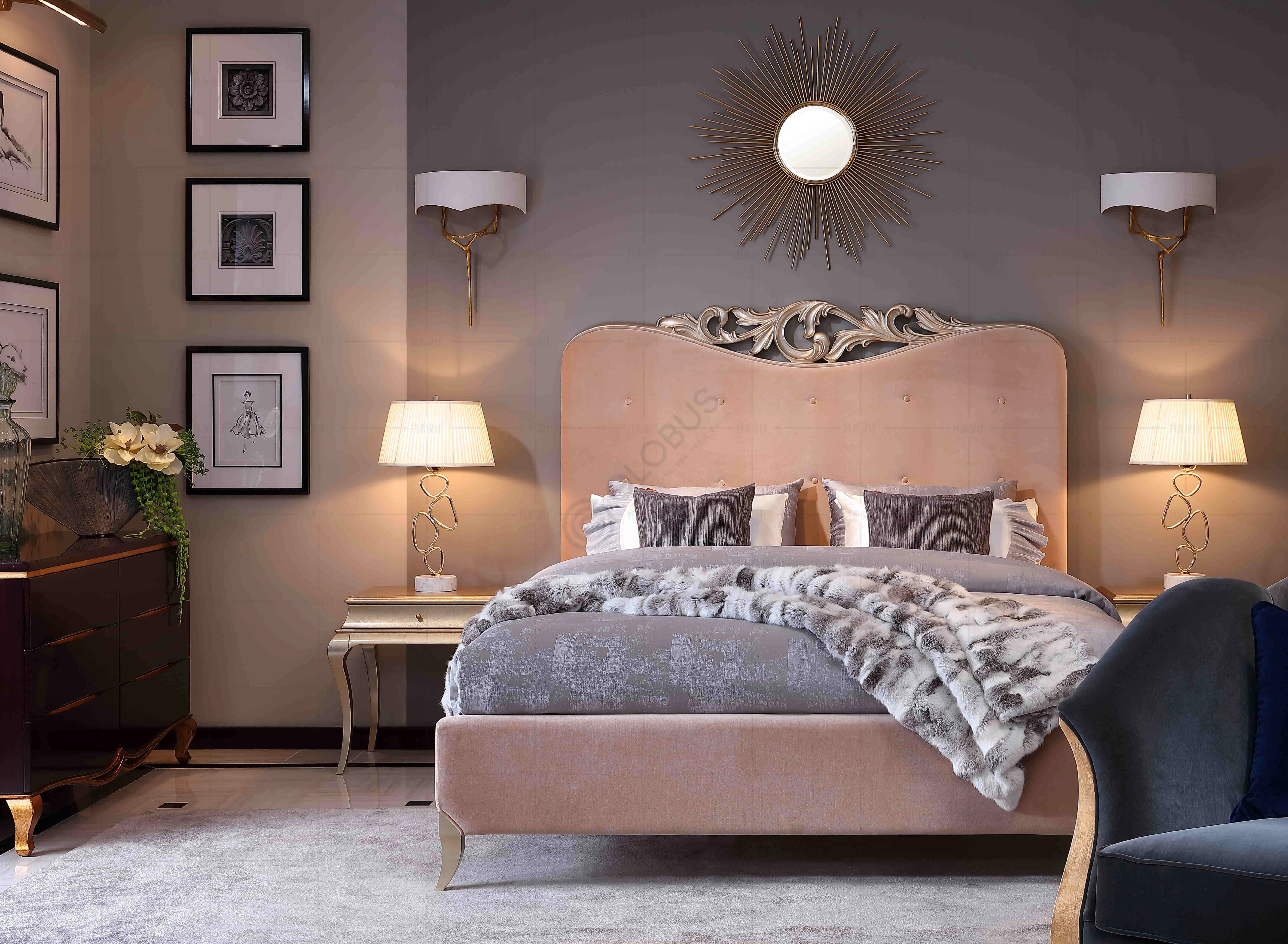Christopher Guy Allure Bed в интерьере