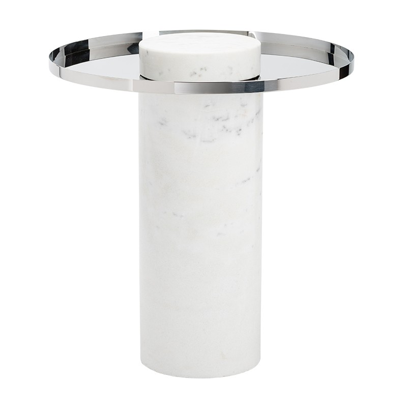 Corner table NUEVO Pillar в интерьере