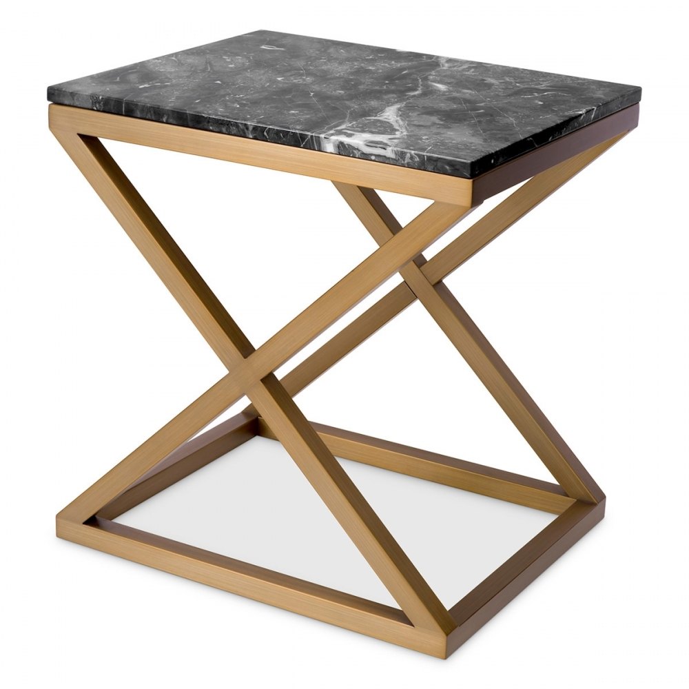 Eichholtz Criss Cross High Corner Table в интерьере