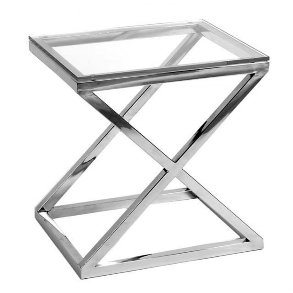 Eichholtz Criss Cross High Corner Table в интерьере