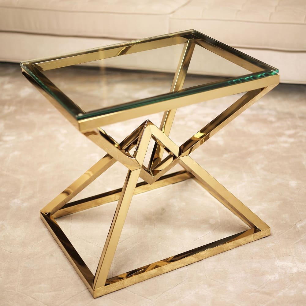 Eichholtz Connor Corner Table в интерьере