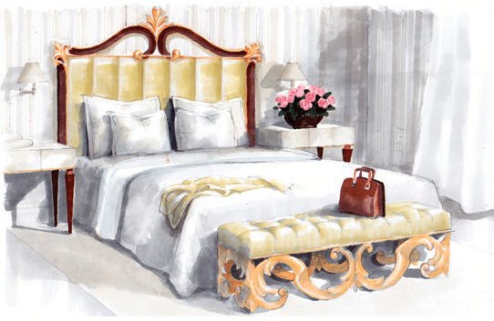 Christopher Guy Juliette Bed в интерьере