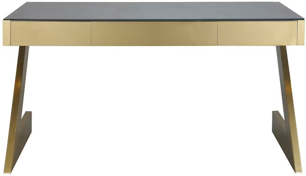 Writing desk hickory white Yves в интерьере