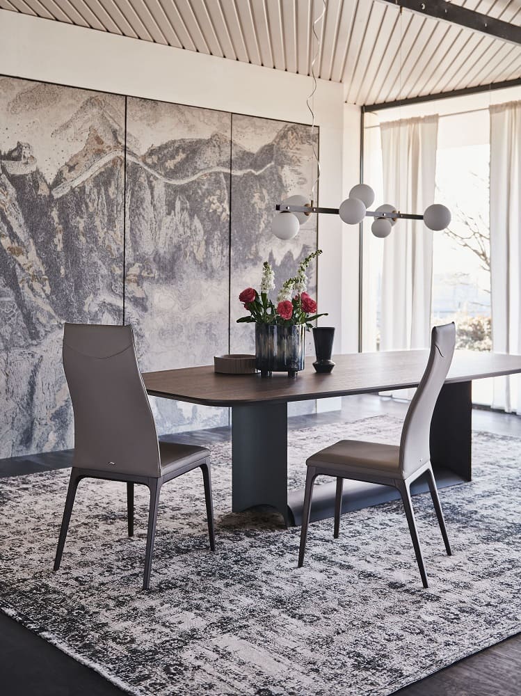 CATTELAN ITALIA Dragon Wood Dining Table в интерьере
