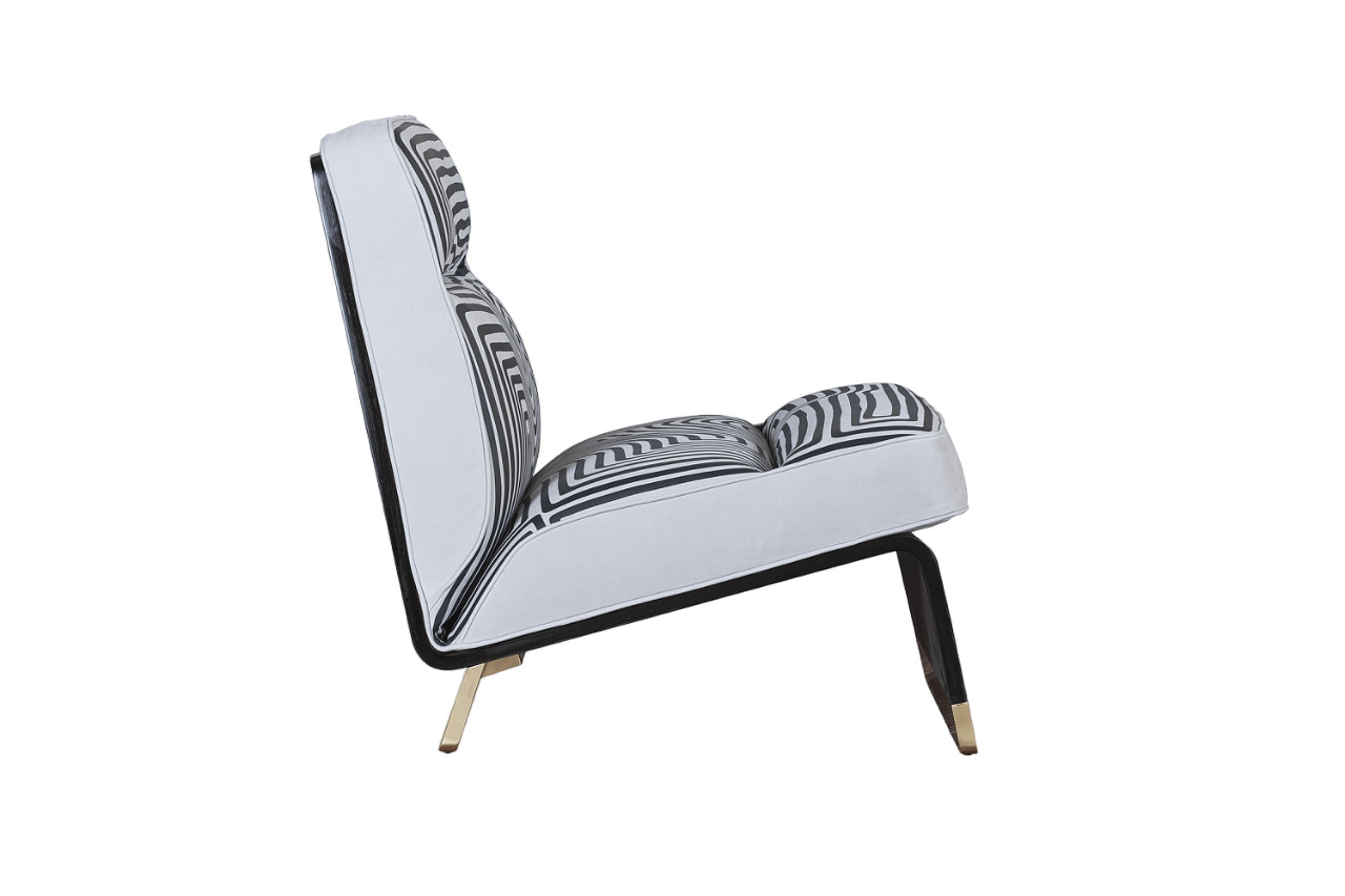 Baxter Greta Special Edition Printed Armchair в интерьере