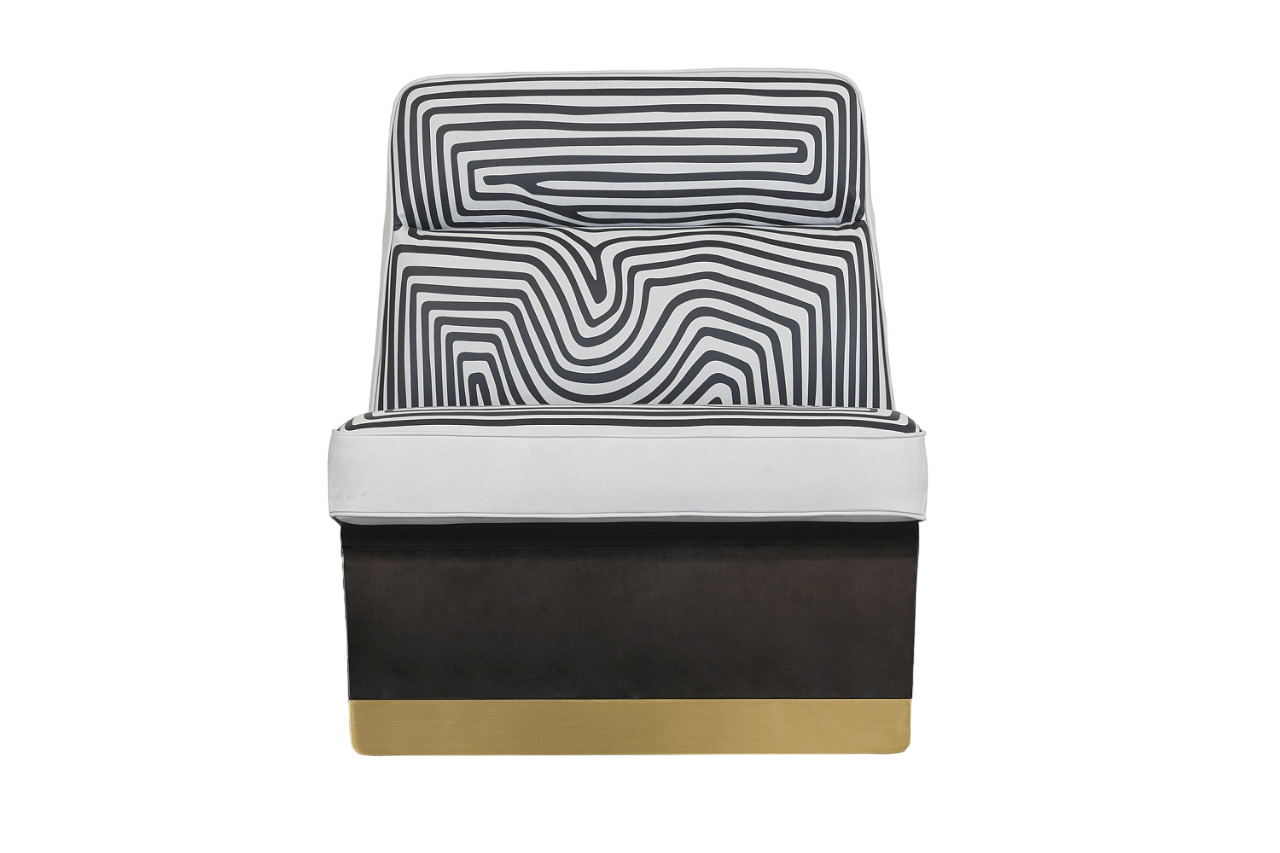 Baxter Greta Special Edition Printed Armchair в интерьере