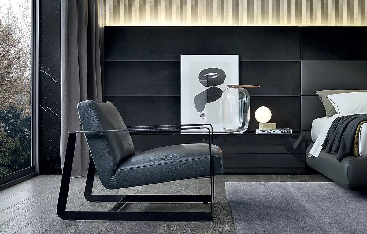 Armchair Poliform Gaston в интерьере