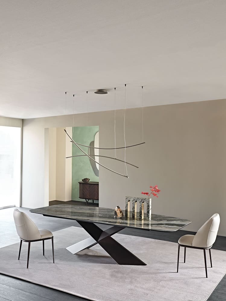 CATTELAN ITALIA Tyron Keramik Dining Table в интерьере