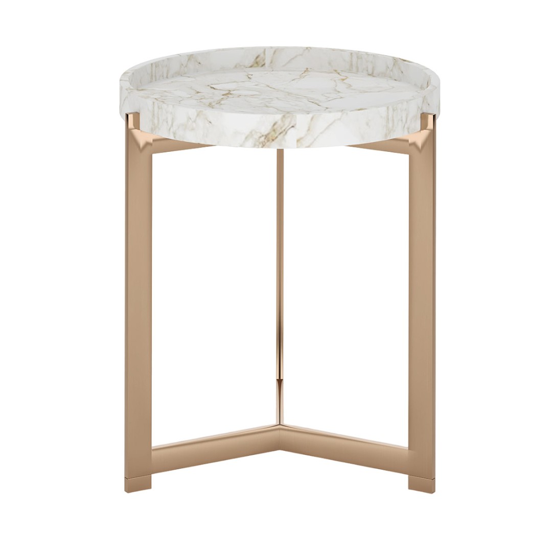 Corner table Fendi Ripple в интерьере