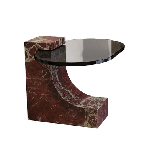 Baxter Verre Particulier Corner Table