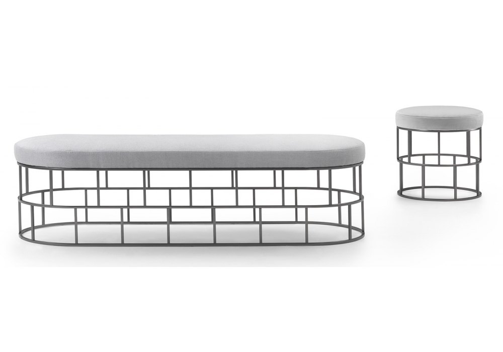 Pouffe Flexform Riviera в интерьере