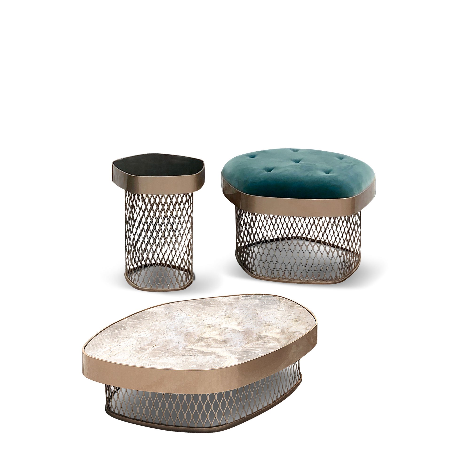 Corner table CorteZari Asparagus в интерьере