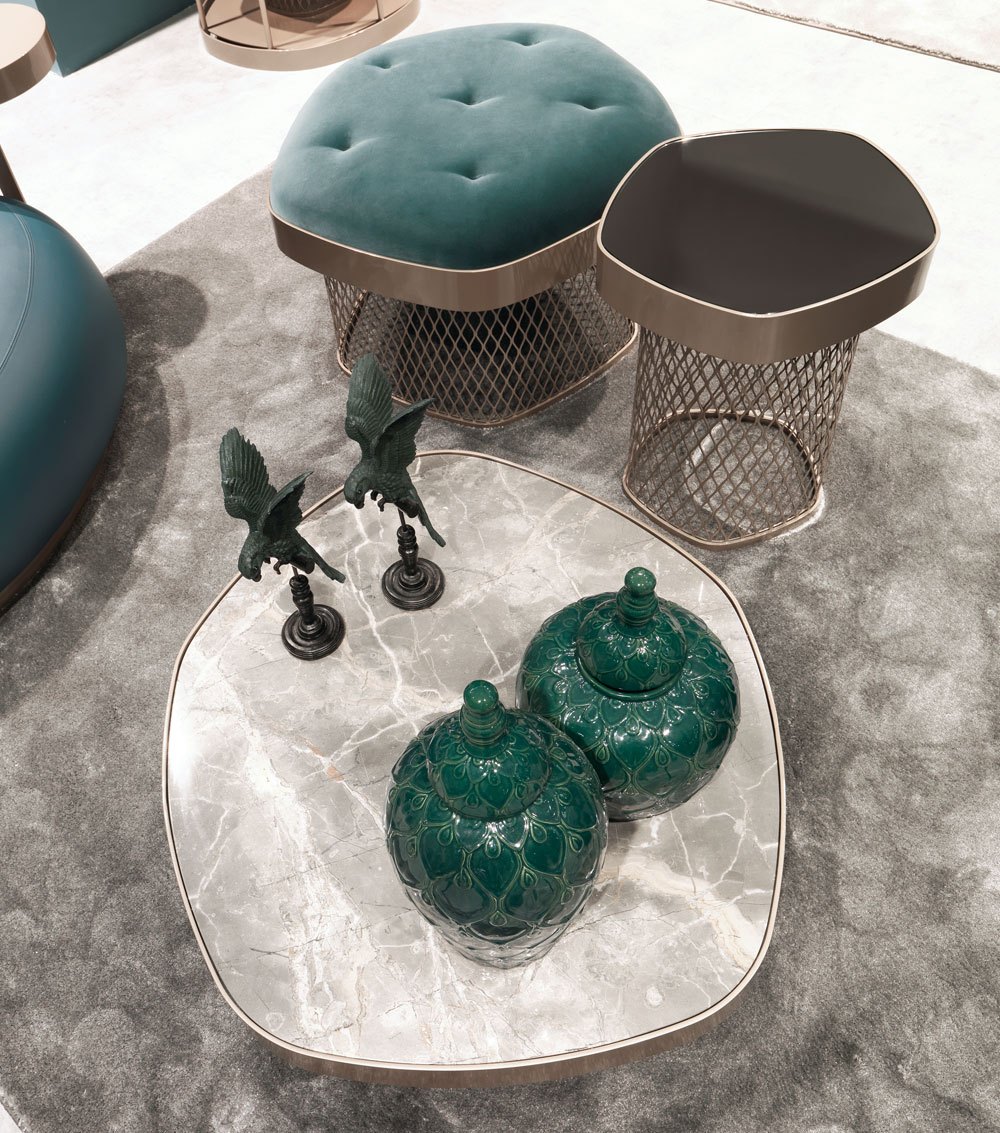 Corner table CorteZari Asparagus в интерьере