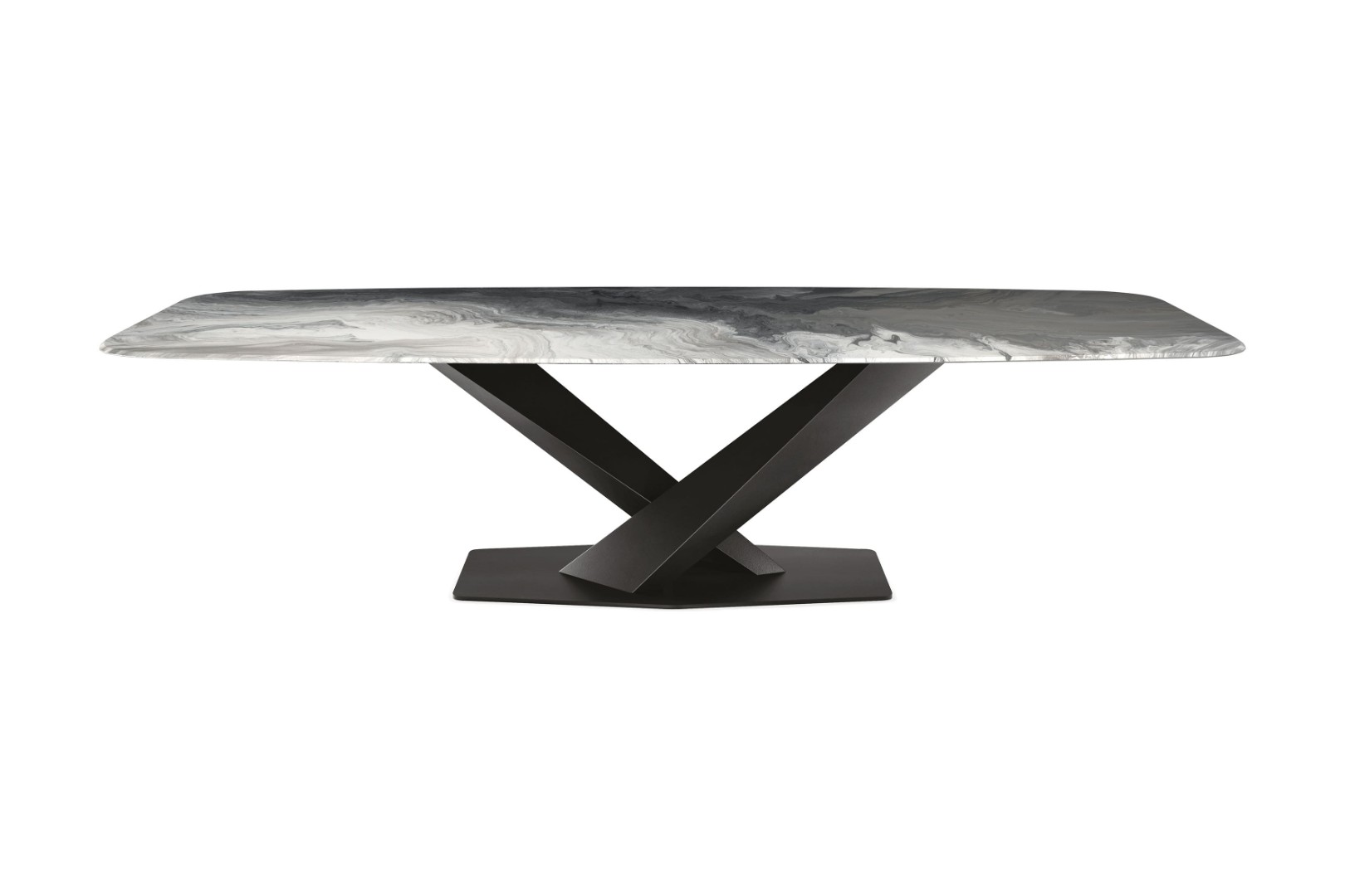 CATTELAN ITALIA Stratos Crystalart Dining Table в интерьере