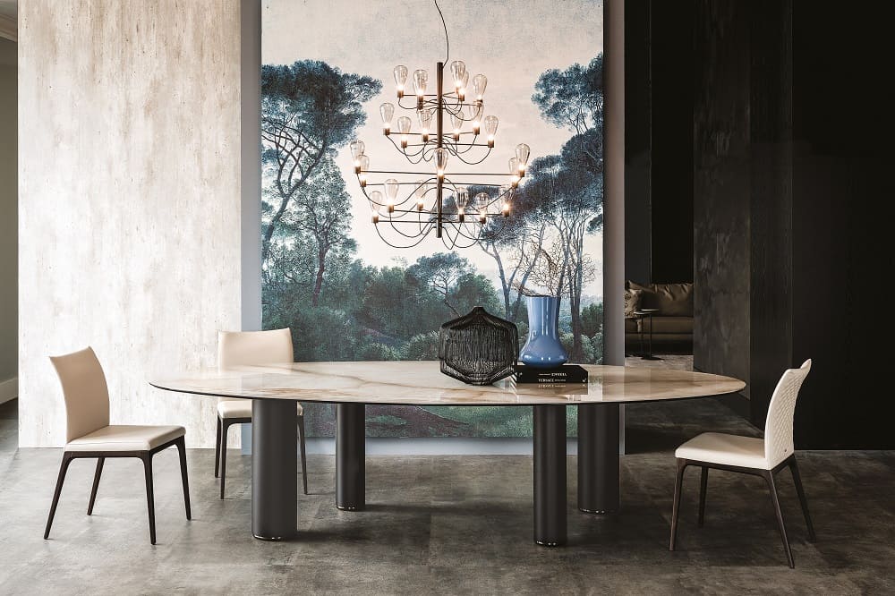 CATTELAN ITALIA Roll Dining Table в интерьере