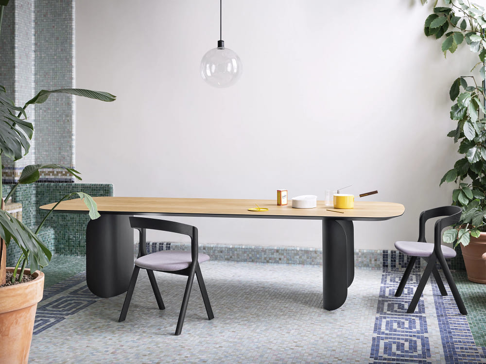 Dining table miniforms Barry в интерьере