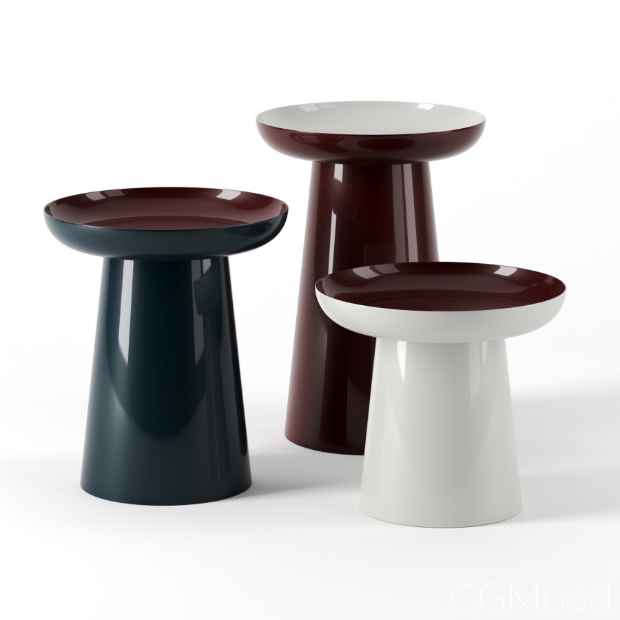 Corner Table HC28 Fungo в интерьере