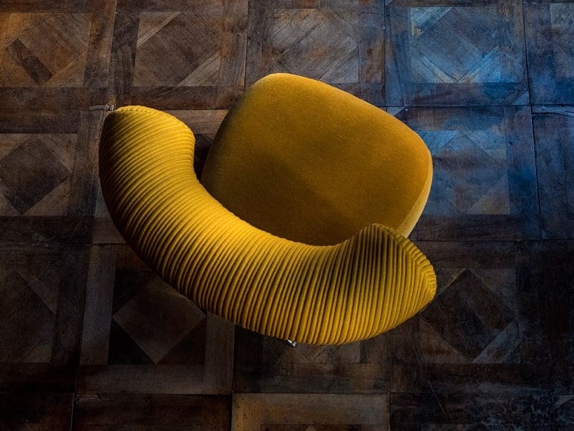 Moroso Pipe armchair в интерьере