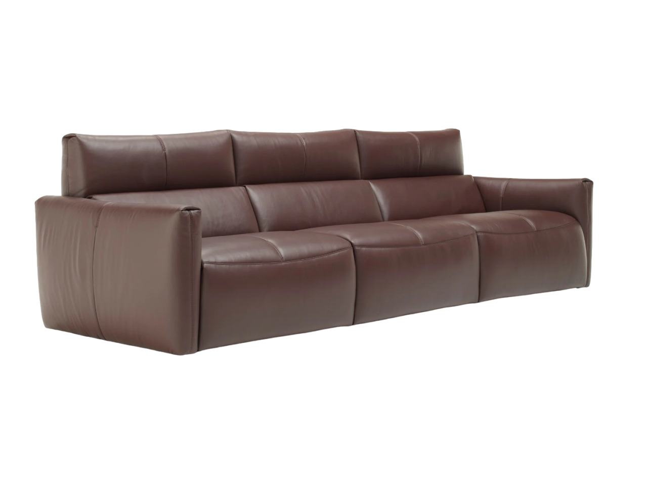 Sofa with recliner NATUZZI ITALIA Galaxy в интерьере